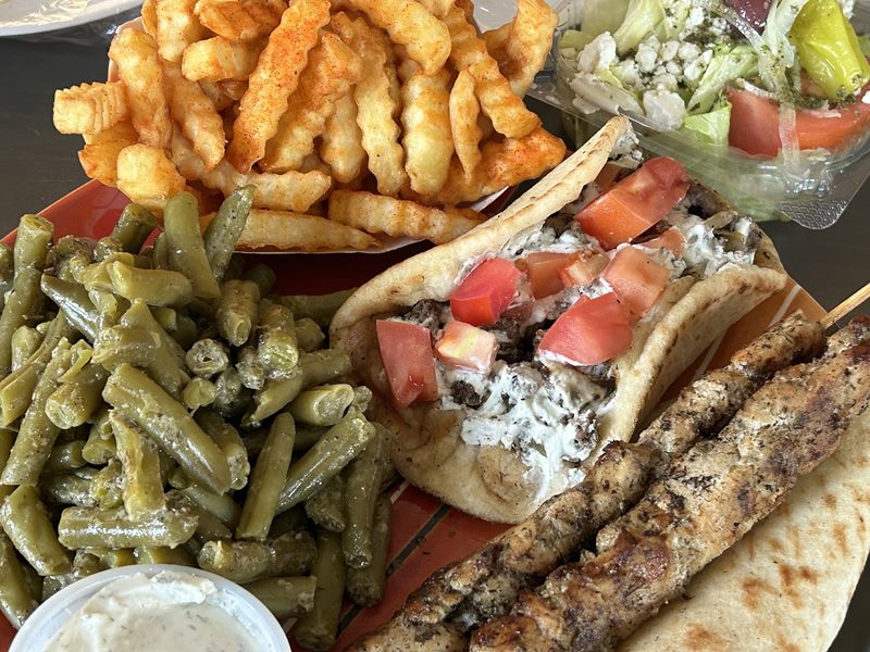 Kostas Greek Food food